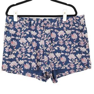 Gap Floral Stretch Shorts Women Size 16